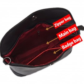 Elegant Women's Shoulder Bag, Casual Simple Design, Large Capacity Business Commuter Crossbody Purse