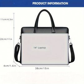 Men's Handbag Business Briefcase Computer Bag Large Capacity Conference Work Document Bag