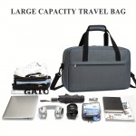 1pc Unisex Travel Bag, Carry-on Luggage Bag, Sports Handbag, Single Shoulder Crossbody Bag, Fitness Bag with Suitcase Cover