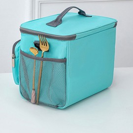 Personalized Thermal Bag with Custom Name/Text/Initials - Lunch Cooler for Men, Custom Picnic Bag with Initials, Outdoor Cooler for Wedding Party Favors, Best for Man Gift, Personalized Monogrammed Box for Hot/Cold Storage