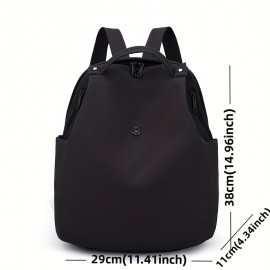 Women's Fashion Backpack Oxford Fabric Multi Pocket Stylish Casual Daypack Lightweight Travel Bag for Women